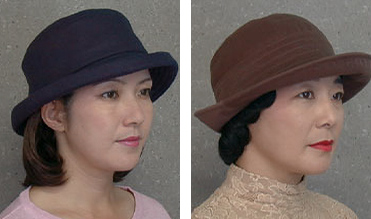 初期の髪の毛帽子