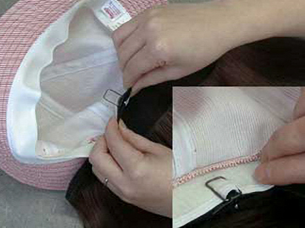 クリップヘアの取り付け方2