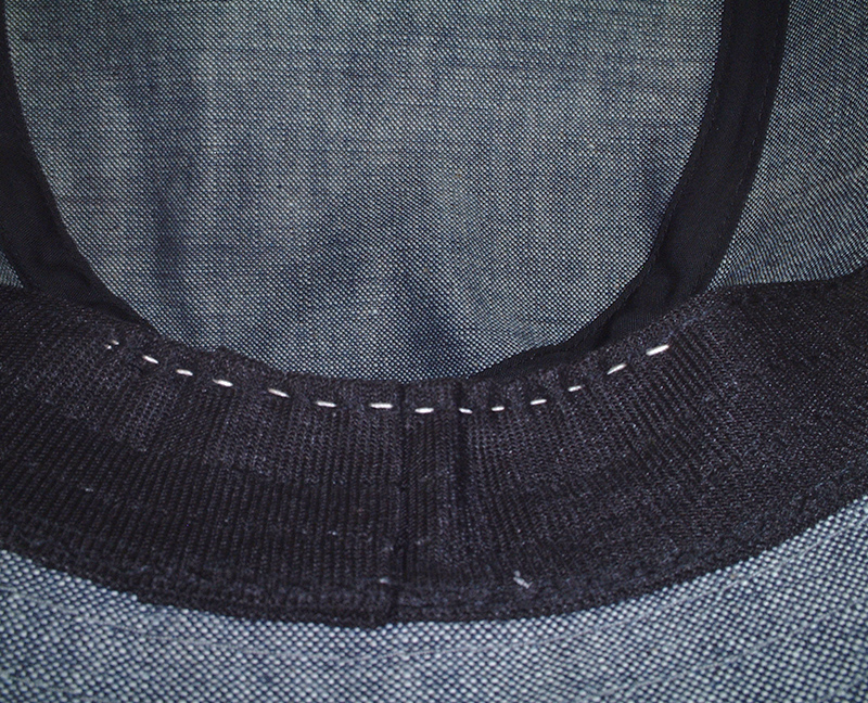 帽子のサイズダウン1